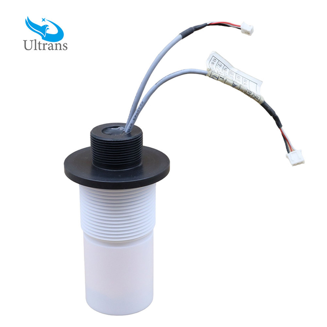 Интегрированный антикоррозионный ультразвуковой датчик из ПОМ и ПТФЭ, 49 кГц, для измерения скорости газа на расстоянии